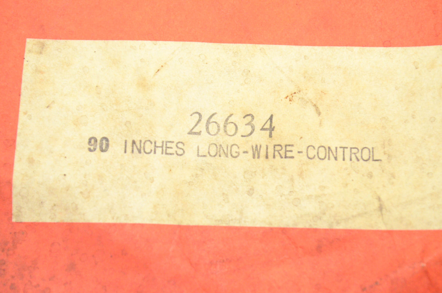 New OEM Briggs & Stratton 26634 90 Inch Long Control Wire NOS