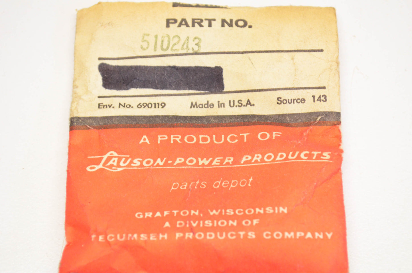 Tecumseh 510243 Retainer NOS