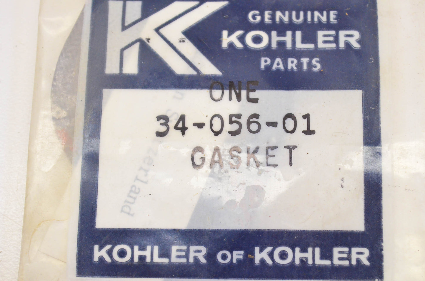 Kohler 34-056-01, 34 056 01 Gasket NOS