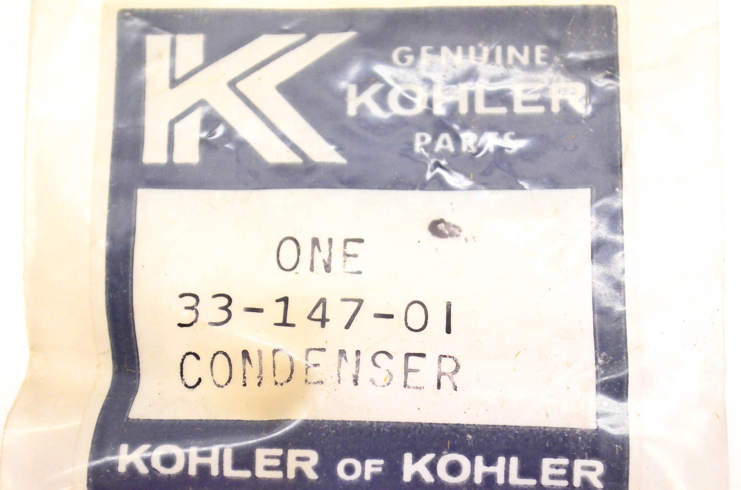 Kohler 33-147-01, 33 147 01 Condenser NOS