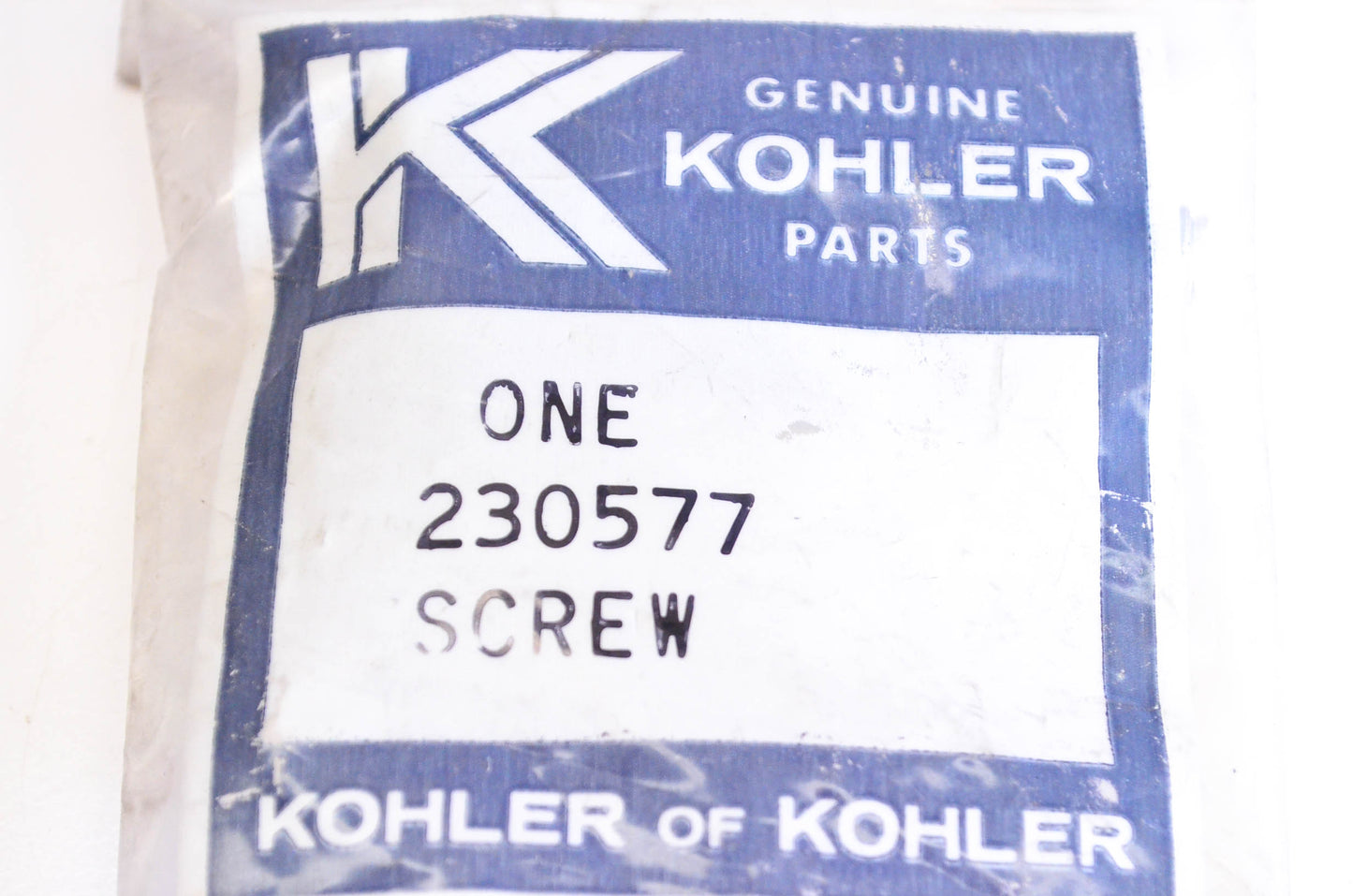 Kohler 230577 Screw NOS