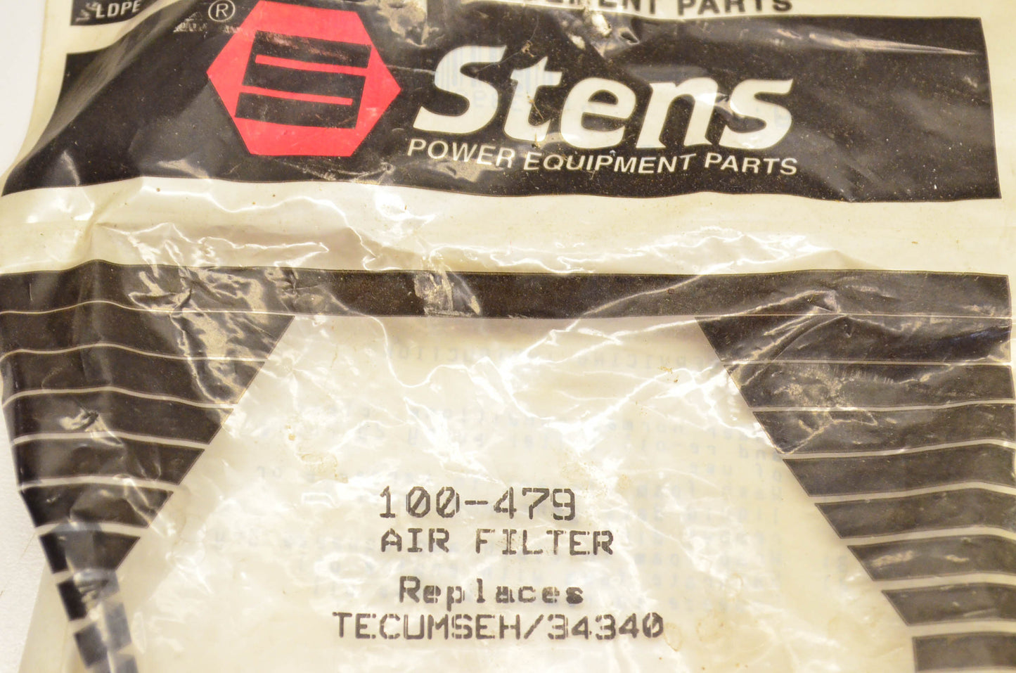 Stens 100-479, 34340 Air Filter NOS
