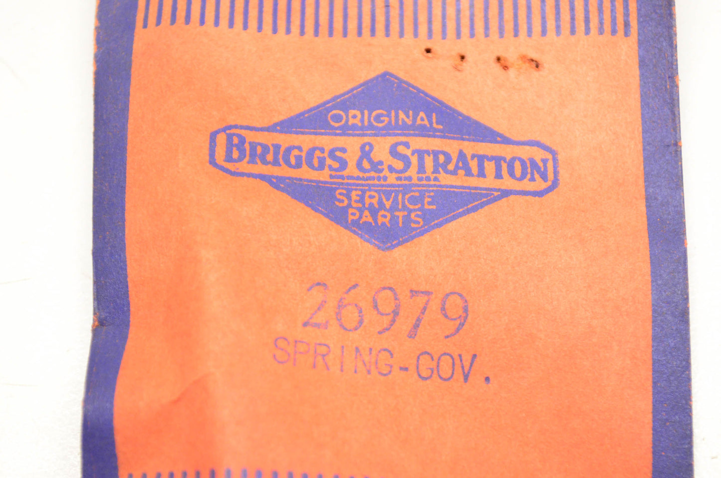 New OEM Briggs & Stratton 26979 Governor Spring NOS
