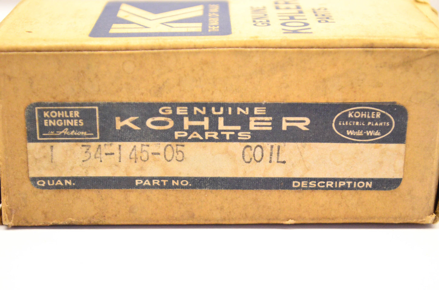 Kohler 34-145-05 Coil NOS