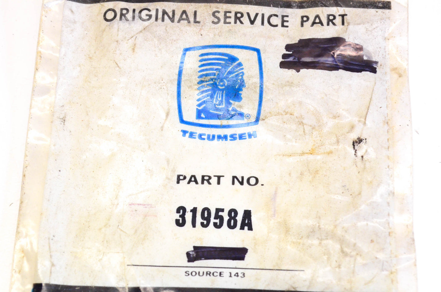 Tecumseh 31958A Cover Gasket NOS