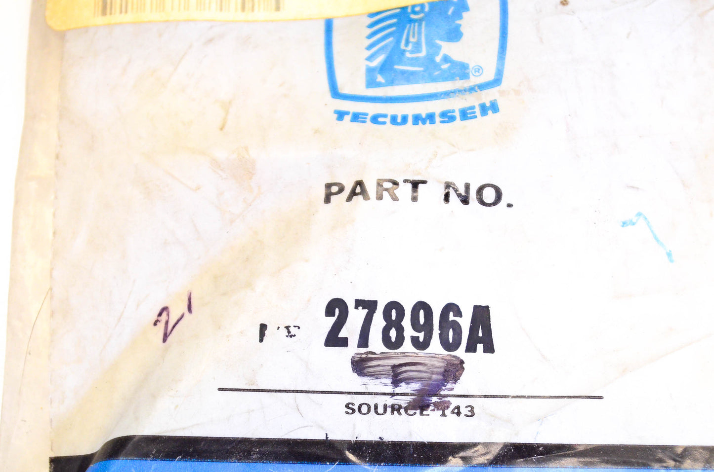 Tecumseh 27896A Valve Cover Gasket Qty 2 NOS