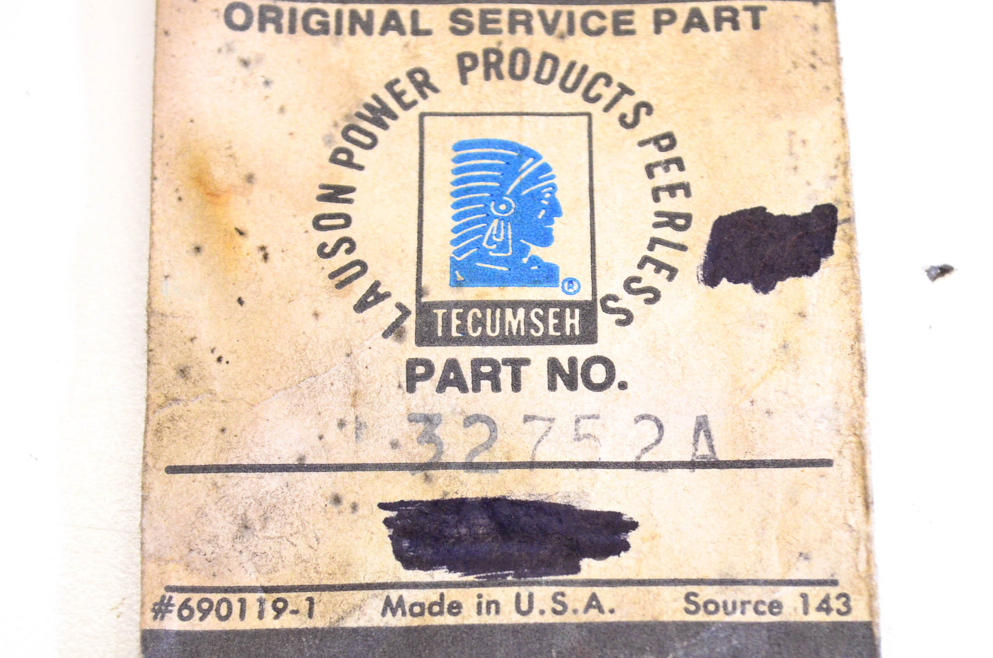 Tecumseh 32752A Gasket NOS