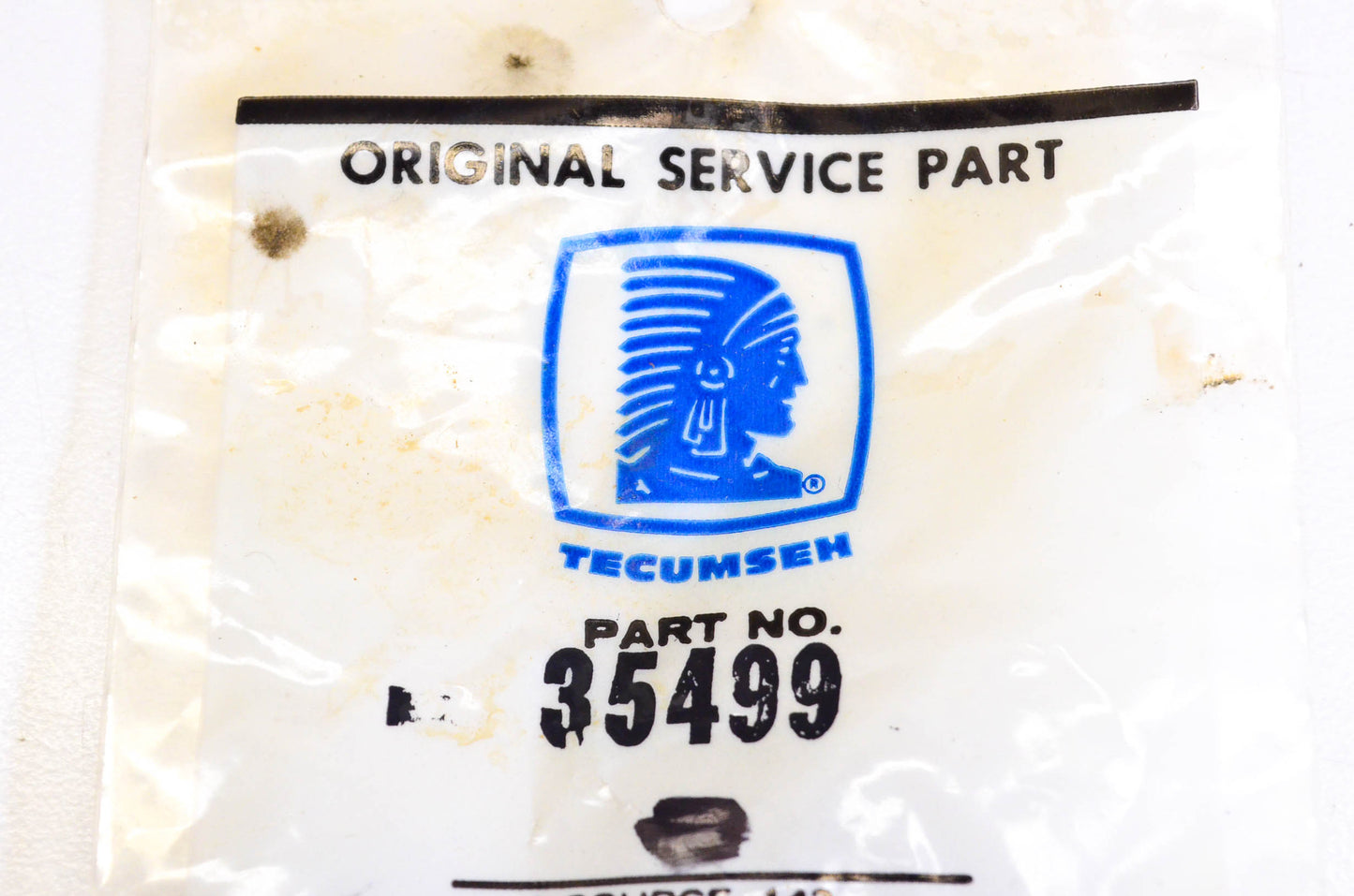 Tecumseh 35499 O-ring Seal NOS