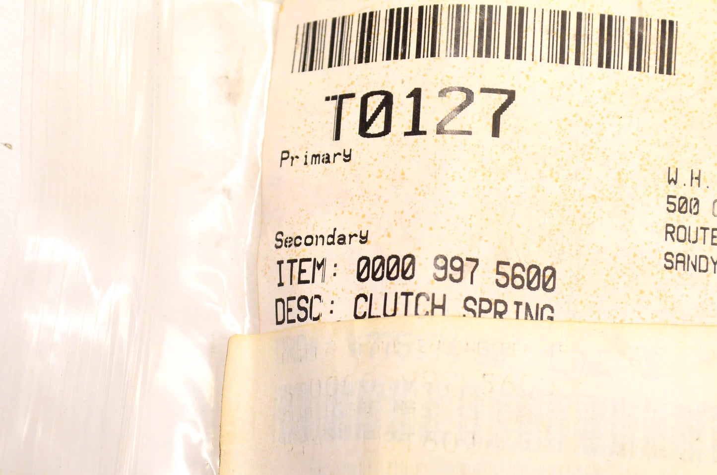 New OEM Stihl 0000-997-5600 Clutch Spring NOS