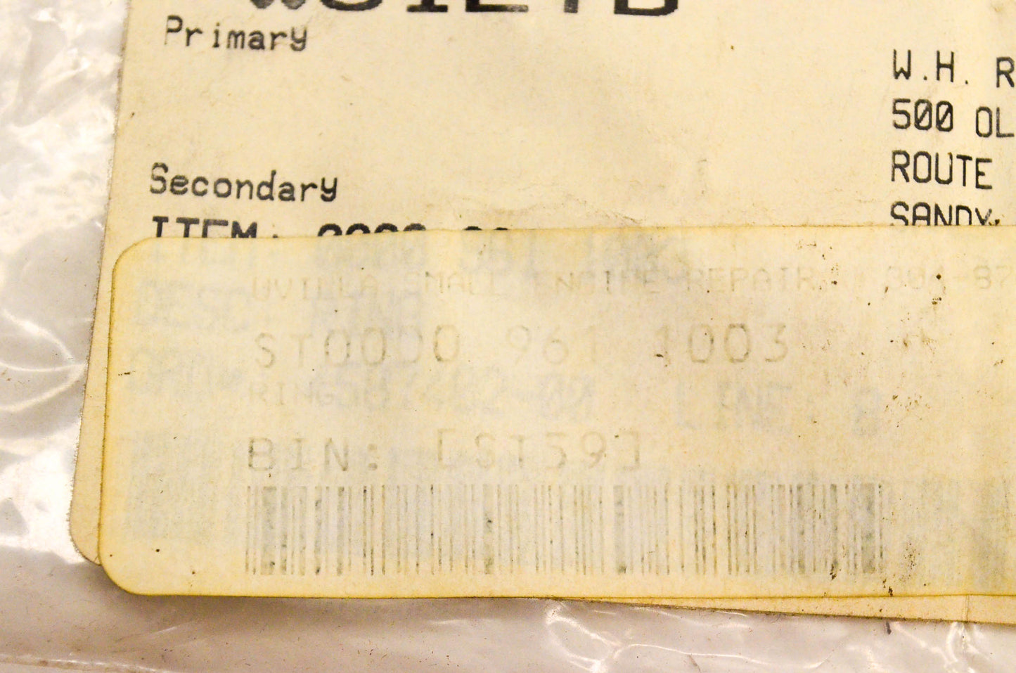 New OEM Stihl 0000-961-1003 Clutch Support Ring NOS