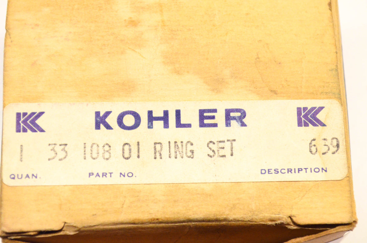 Kohler 40-108-03, 40 108 03 Ring Kit NOS