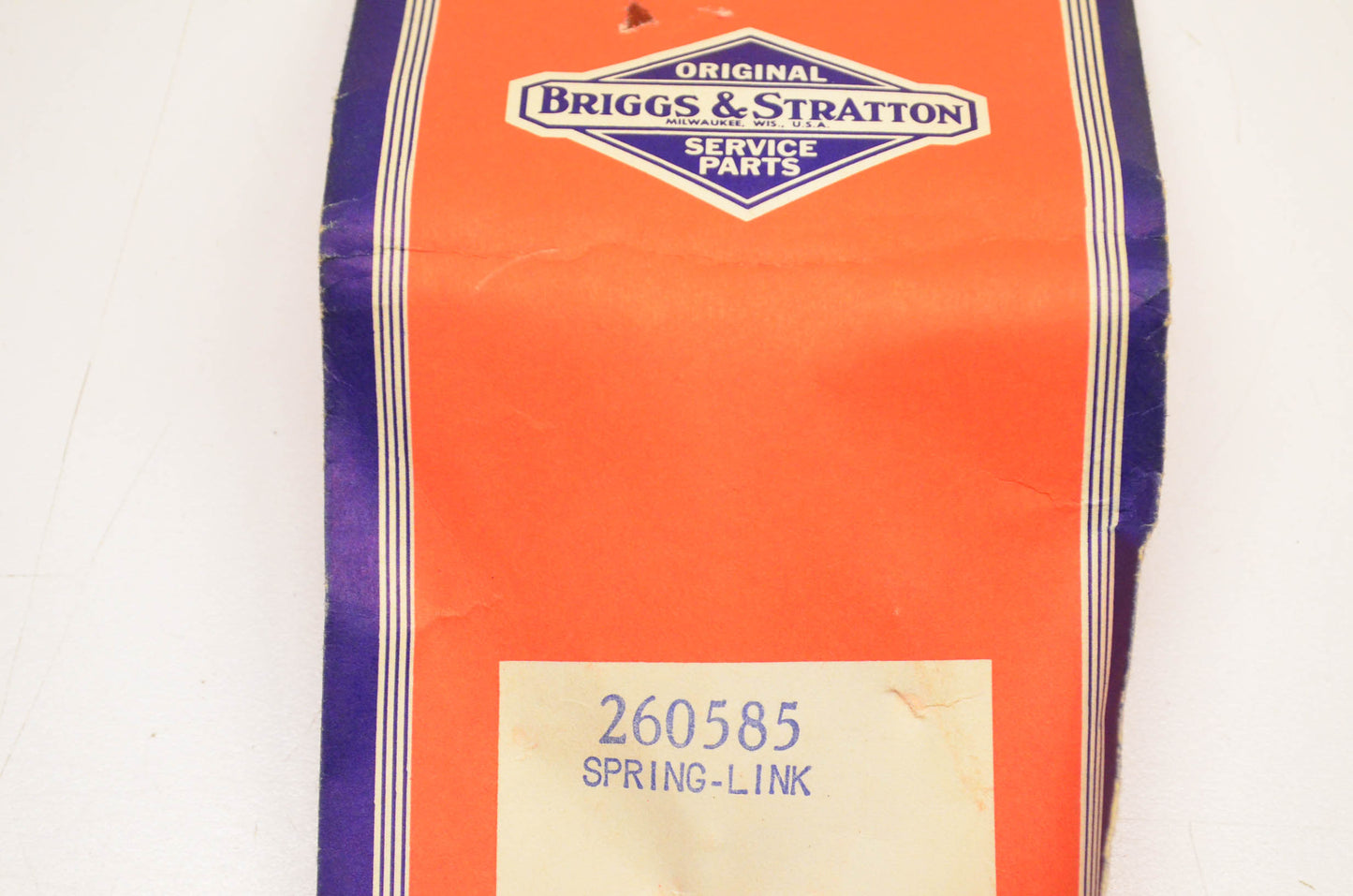 New OEM Briggs & Stratton 260585 Link Spring NOS