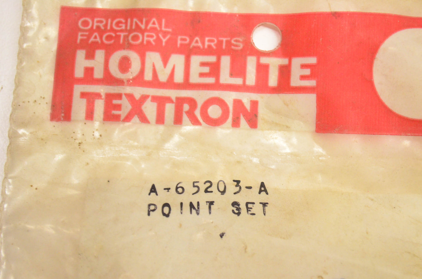 Homelite A-65203-A, A65203A Point Kit NOS