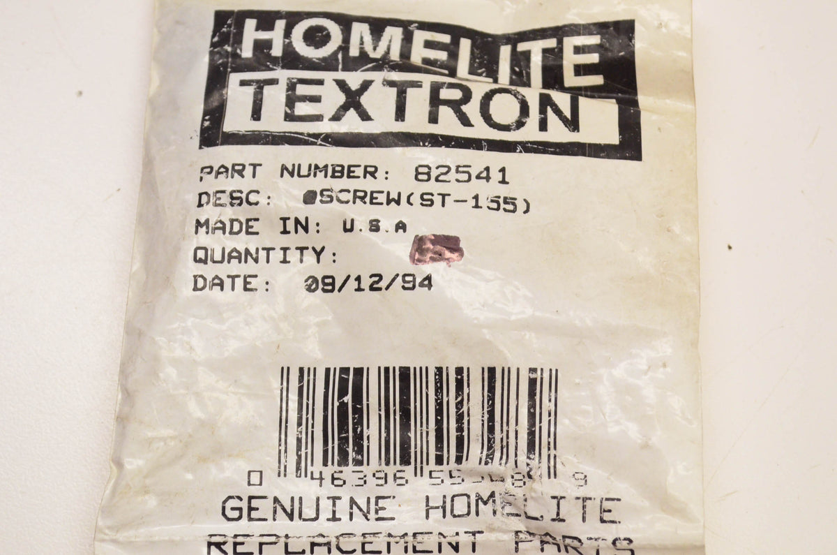 Homelite 82541 Screw NOS