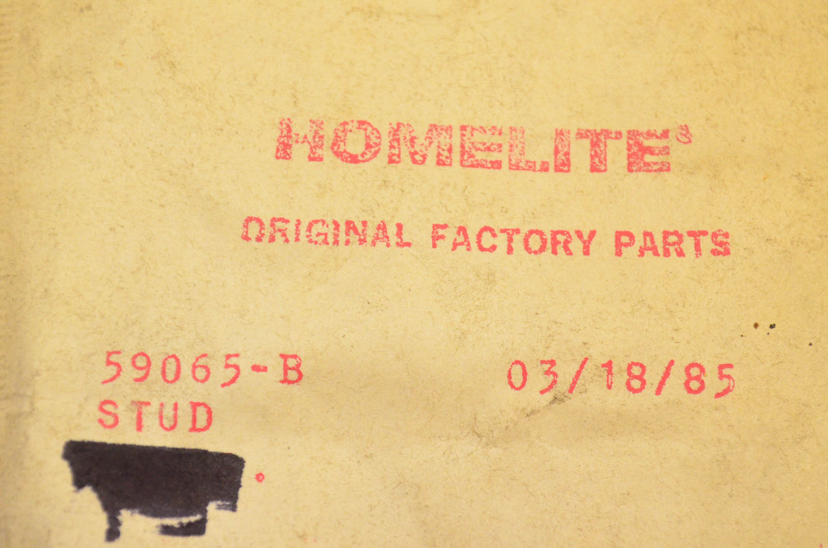 Homelite 59065-B, 59065B Muffler Stud NOS
