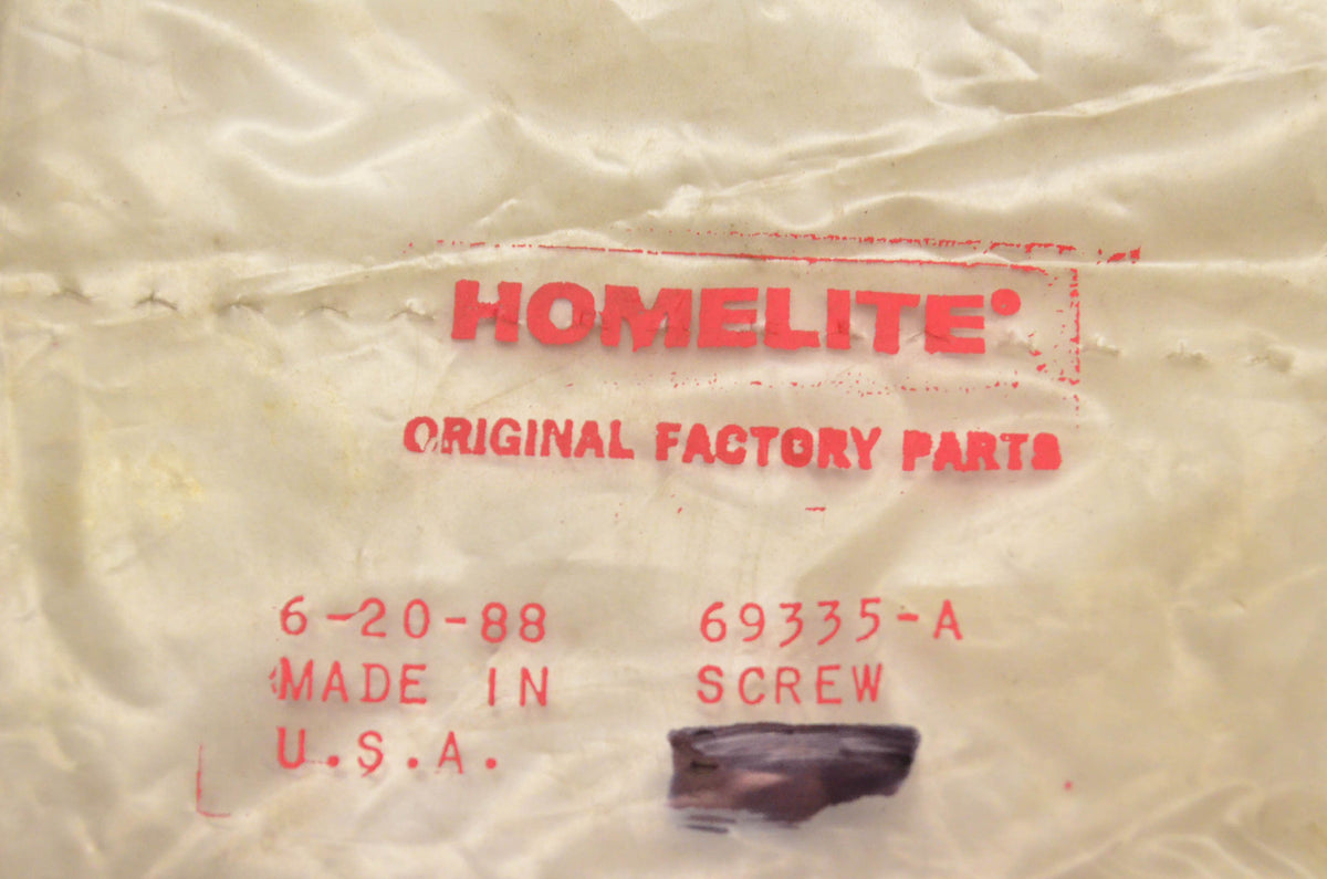 Homelite 69335-A Screw NOS
