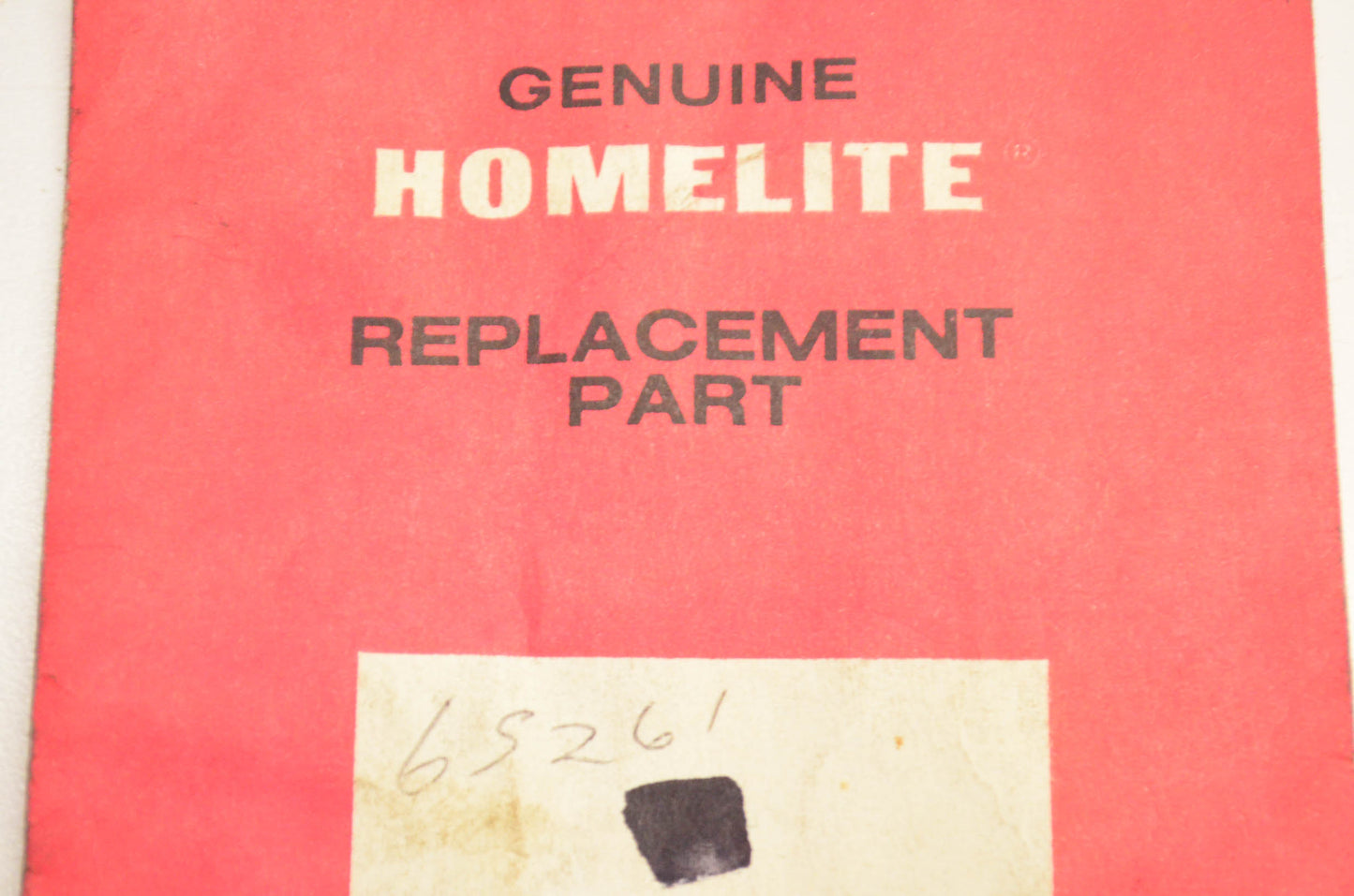Homelite 65261 Piston Pin Retainer NOS