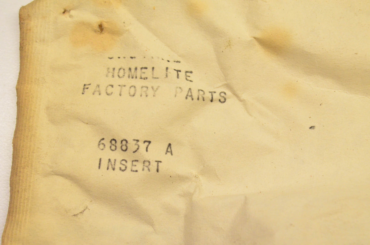 Homelite 68837 A, 68837-A Handle Insert Qty 2 NOS