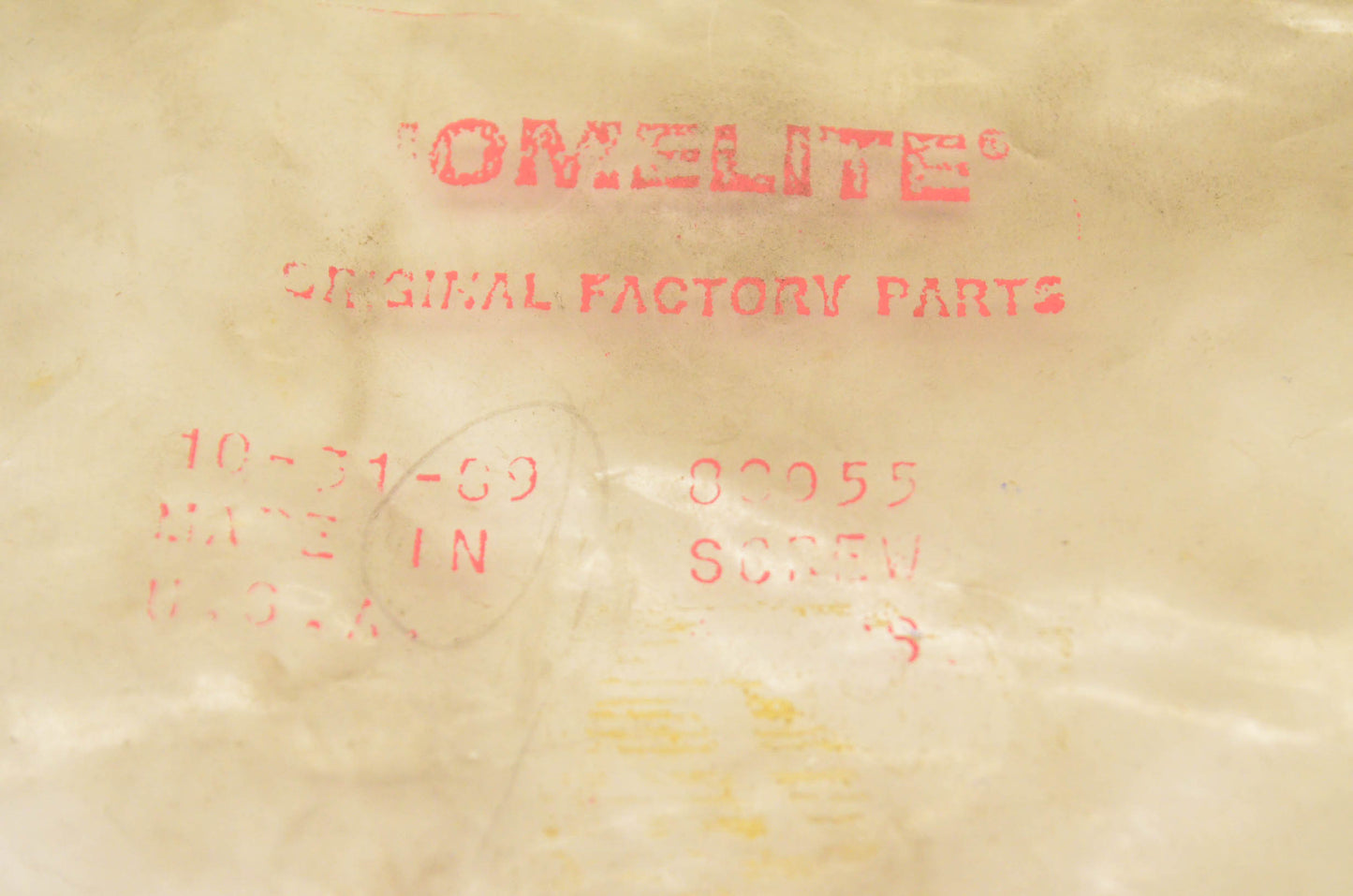 Homelite 88955 Screw NOS