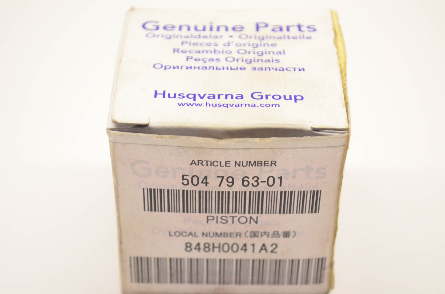 New OEM Husqvarna 504 79 63-01 Piston NOS