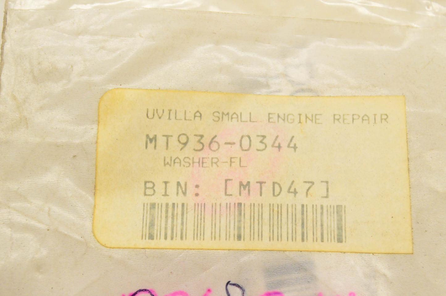 MTD 936-0344 Washer NOS