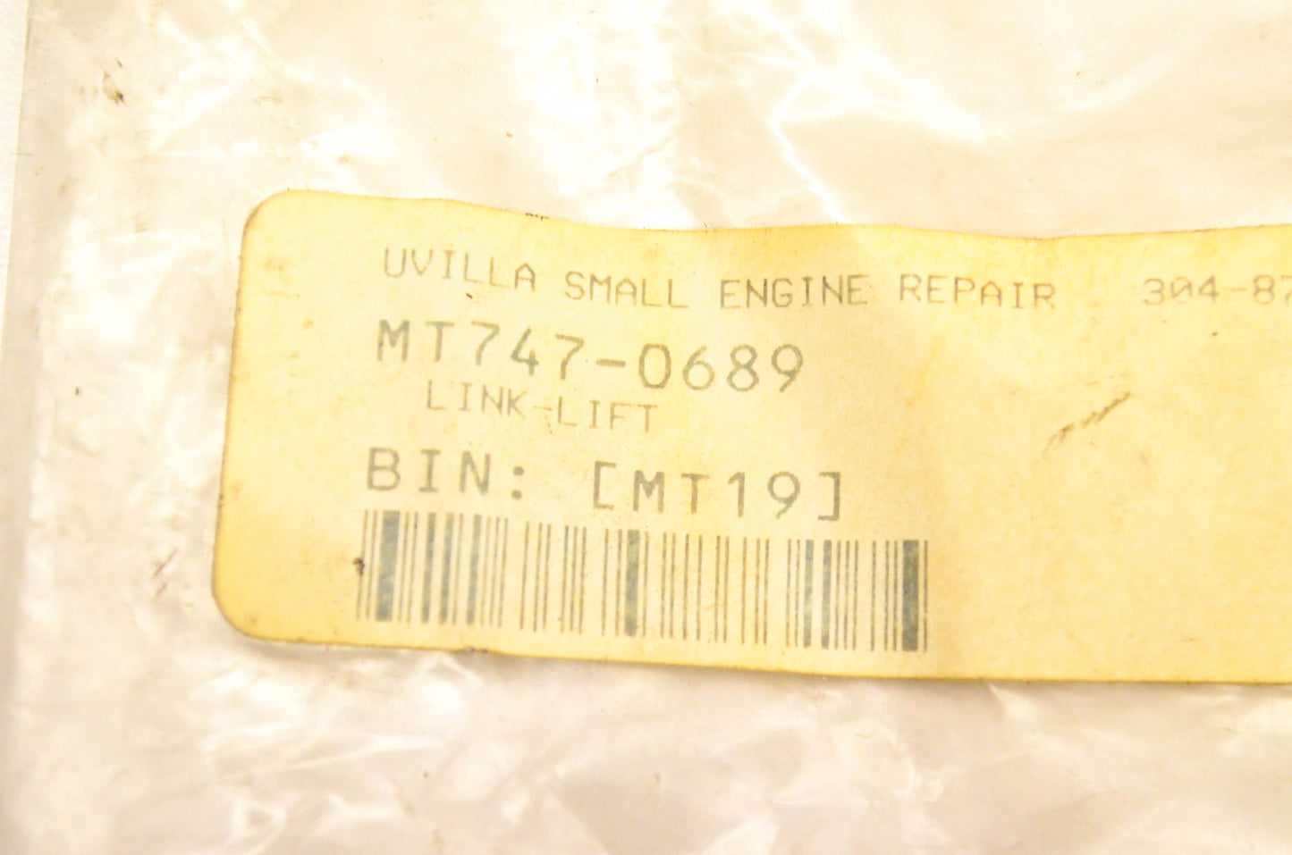 MTD 747-0689 Lift Link NOS