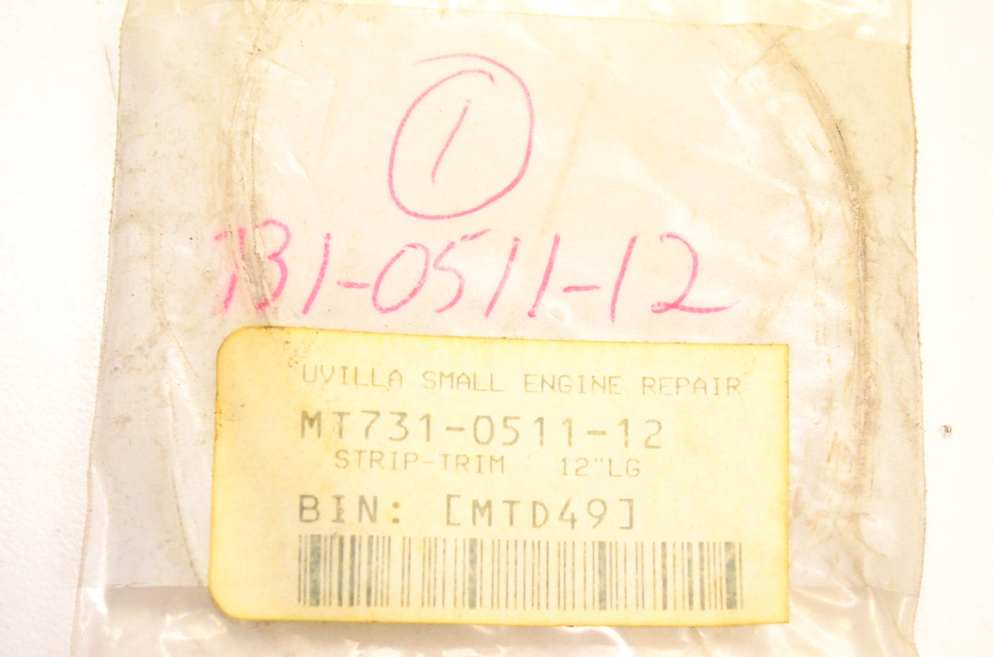MTD 731-0511-12 Trim Strip NOS