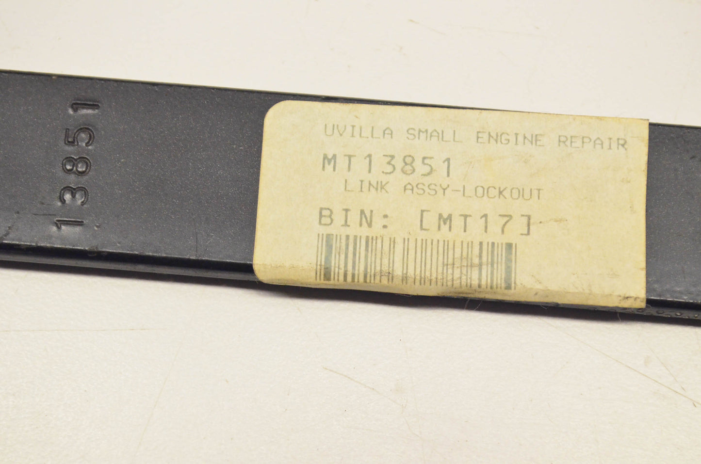 MTD 13851 Lockout Link Assembly NOS