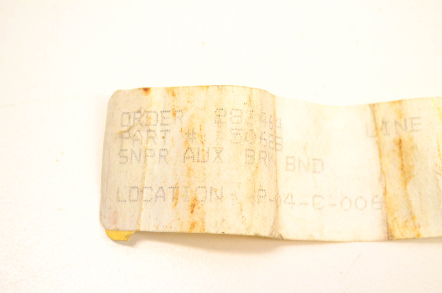 Snapper 50628 Auxiliary Brake Band Shoe NOS