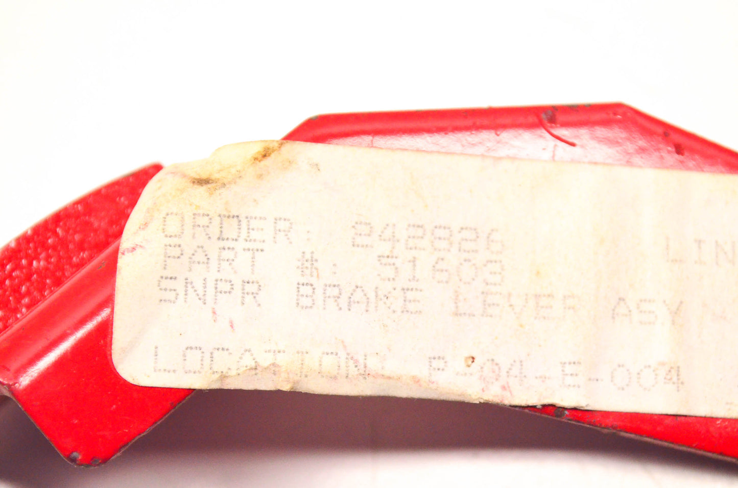 Snapper 51603 Brake Lever Assembly NOS