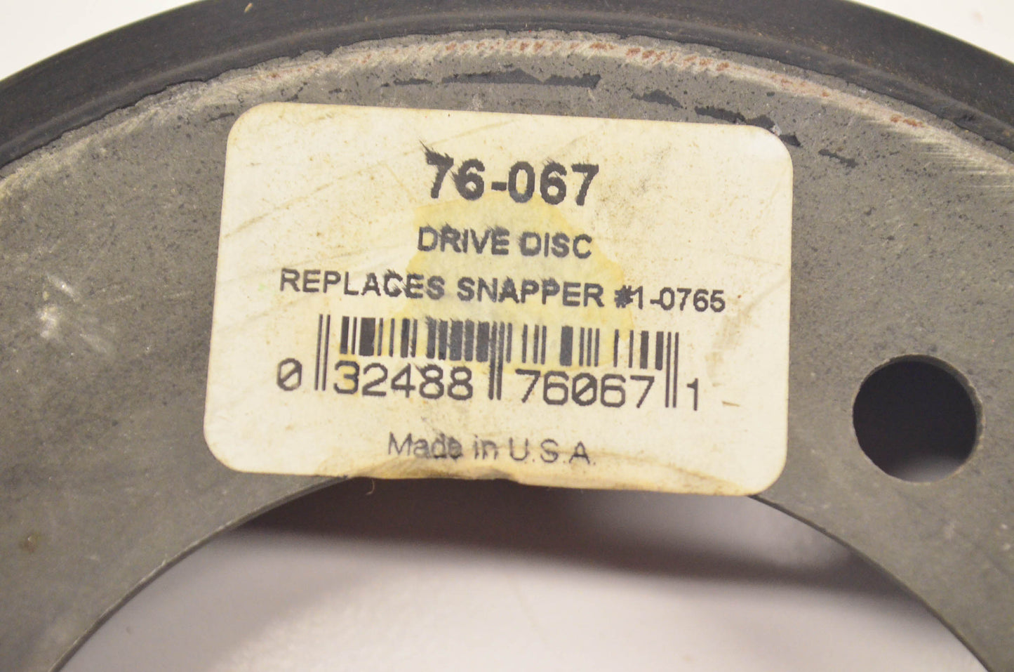 Oregon 76-067, 1-0765 Drive Disc NOS