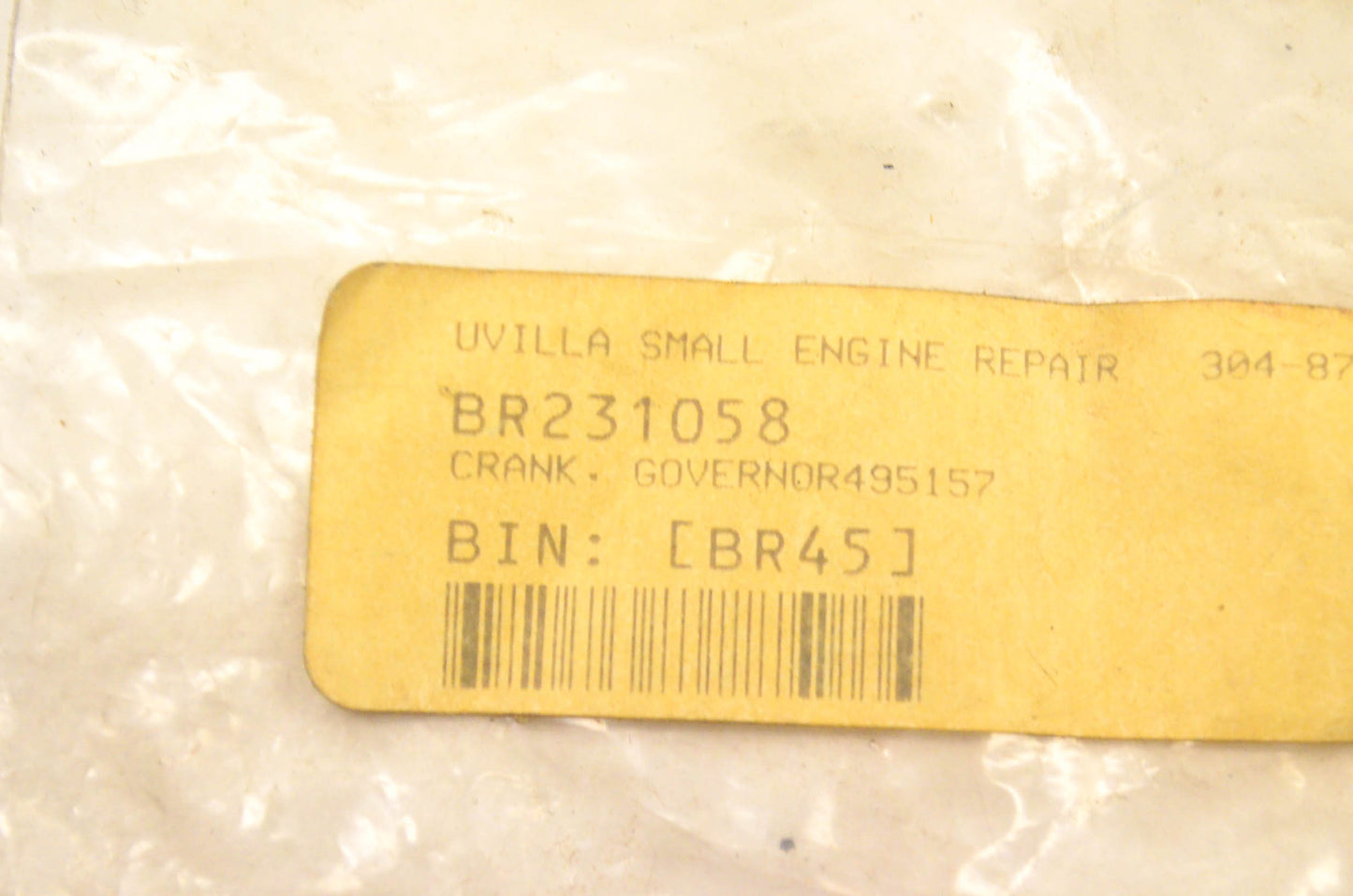 Briggs & Stratton 231058 Governor Crank NOS