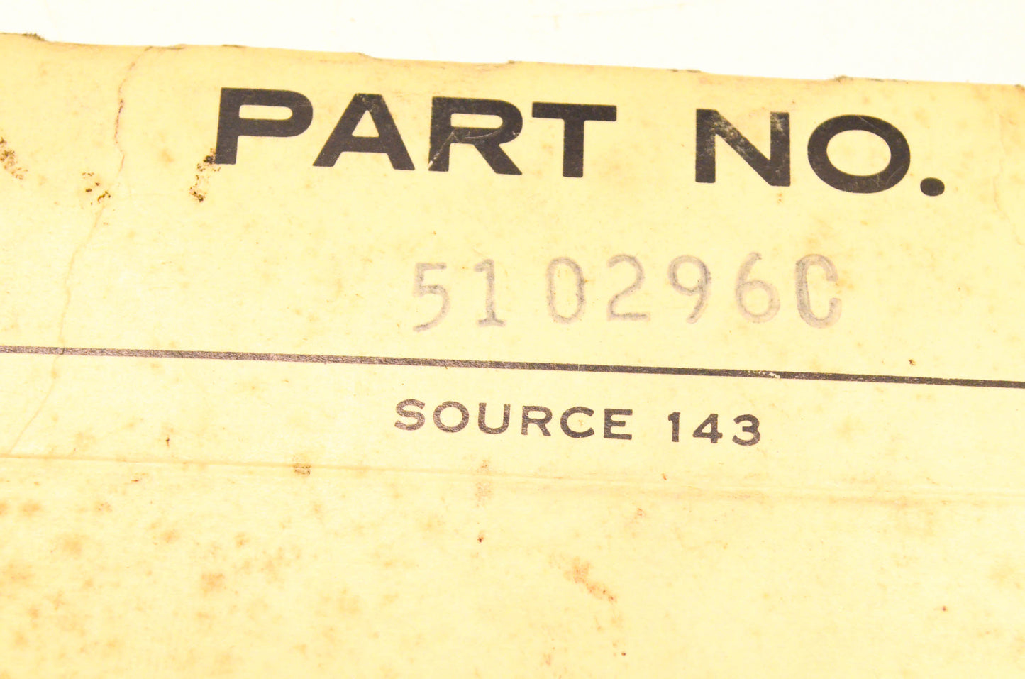 Tecumseh 510296C Gasket Kit NOS