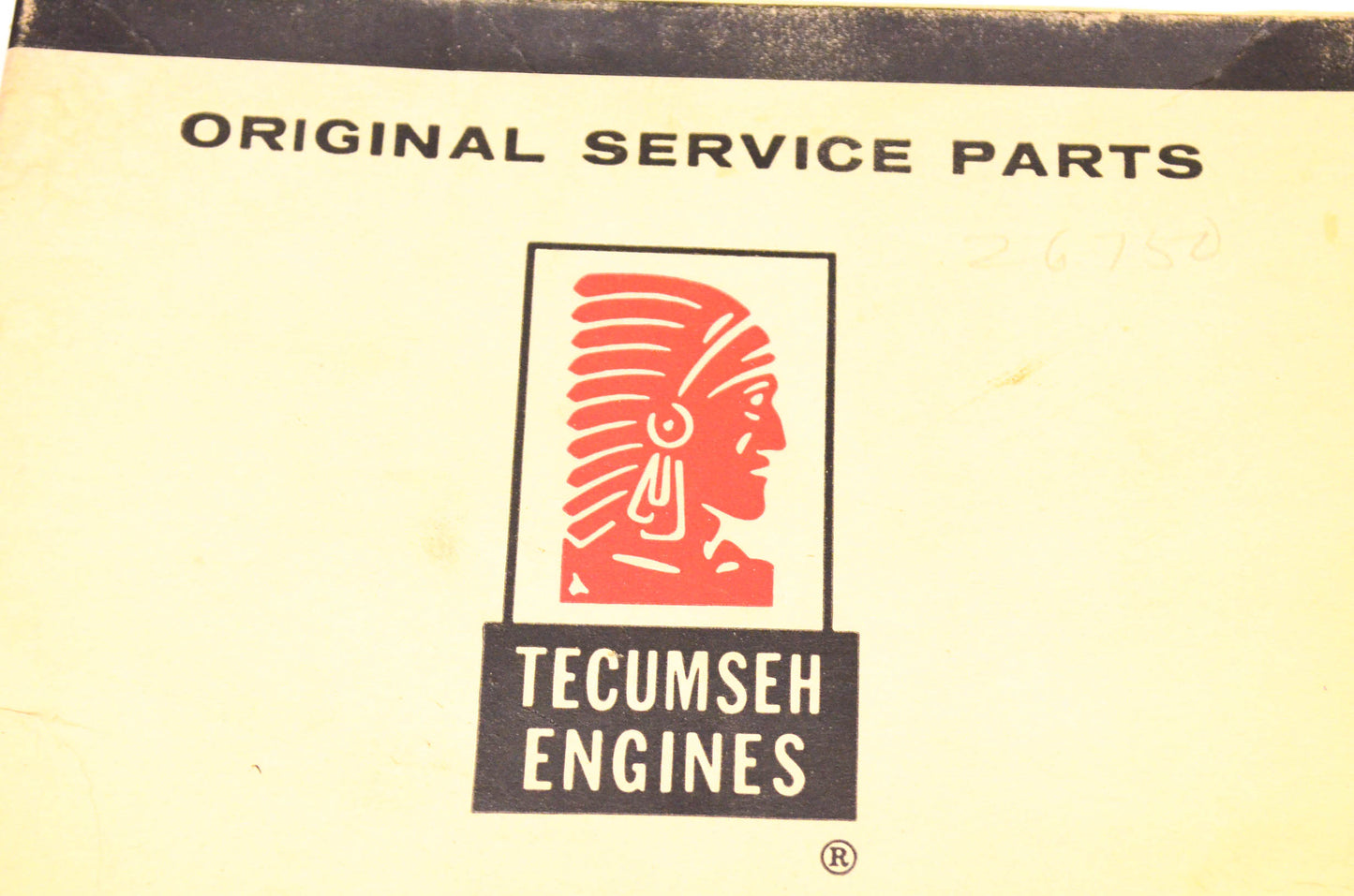 Tecumseh 26750 Crankcase Gasket NOS