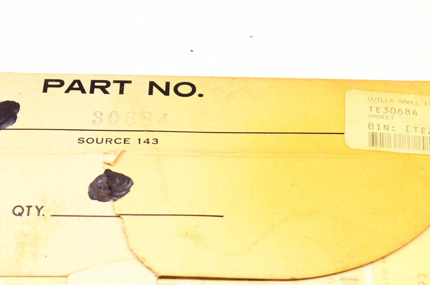 Tecumseh 30684 Base Gasket NOS