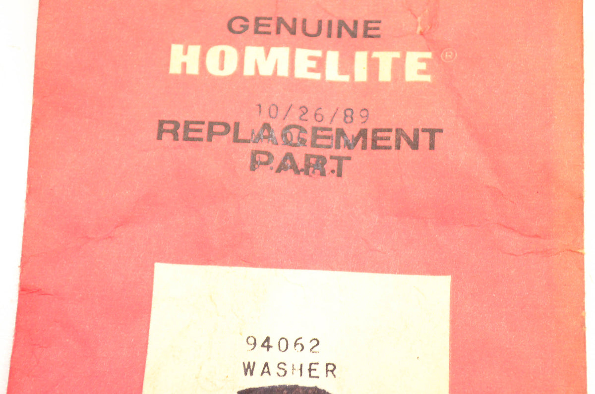 Homelite 94062 Washer NOS