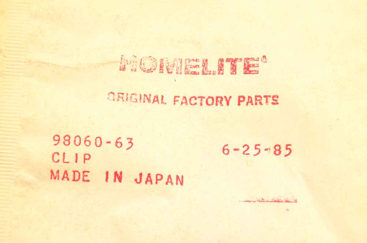 Homelite 98060-63 Clip NOS