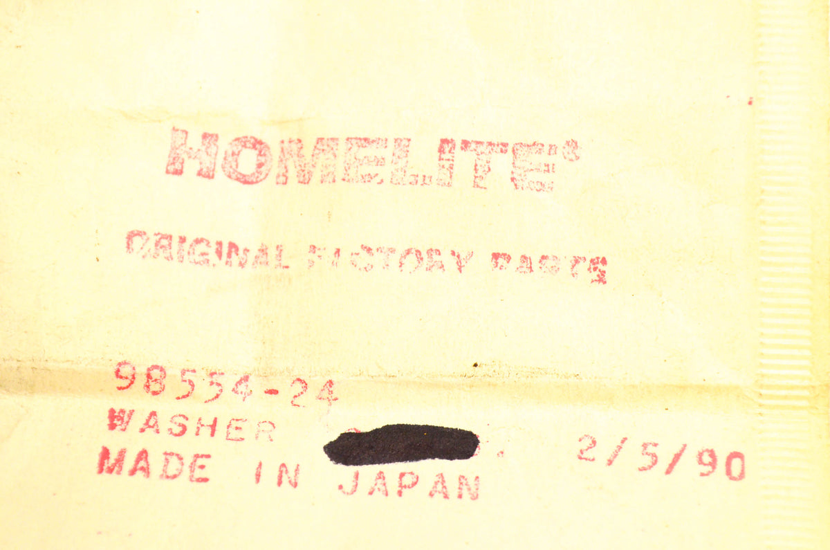 Homelite 98554-24 Washer NOS