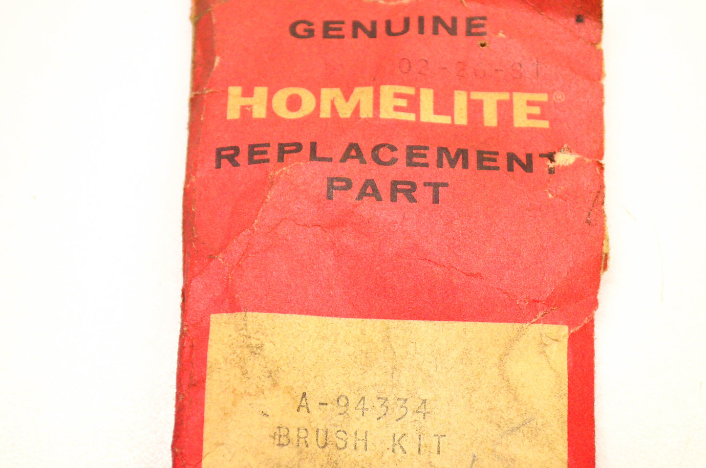 Homelite A-94334 Brush Kit NOS