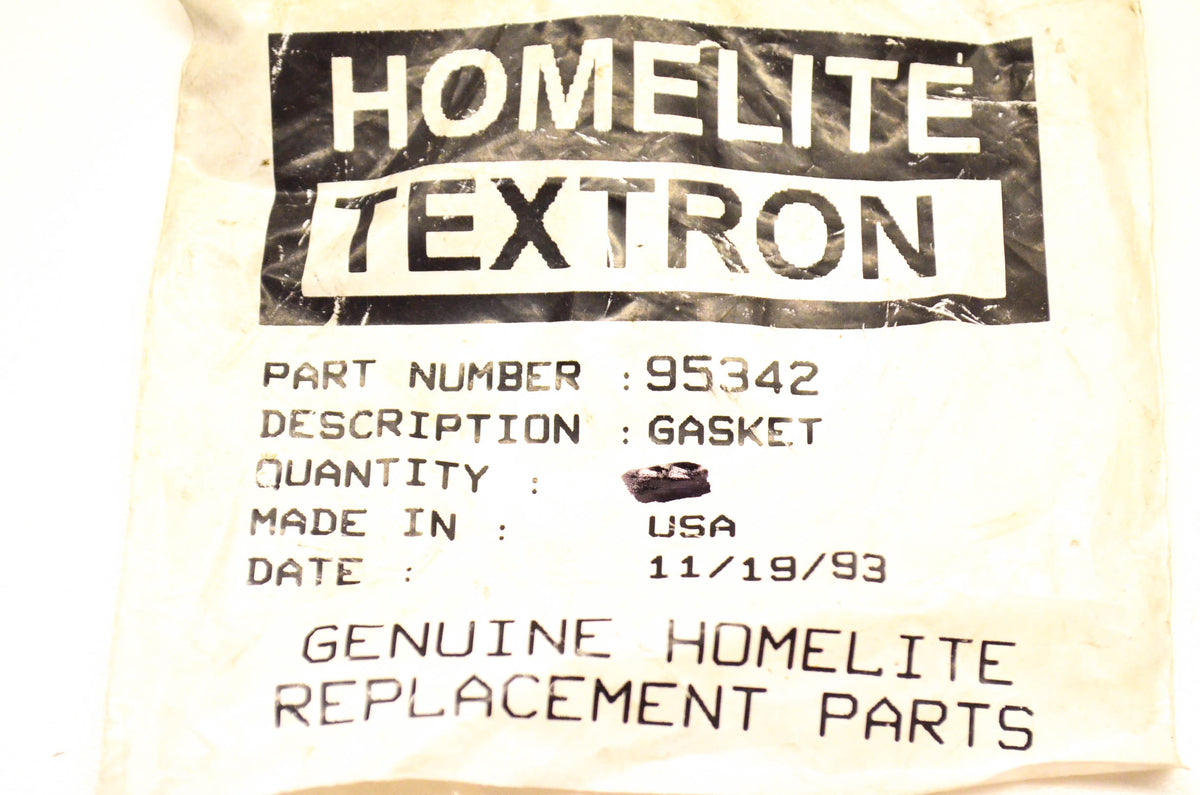 Homelite 95342 Gasket NOS