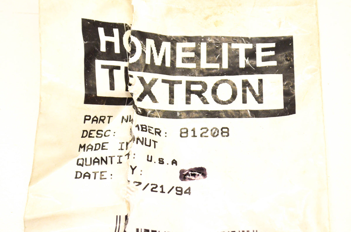 Homelite 81208 Nut NOS
