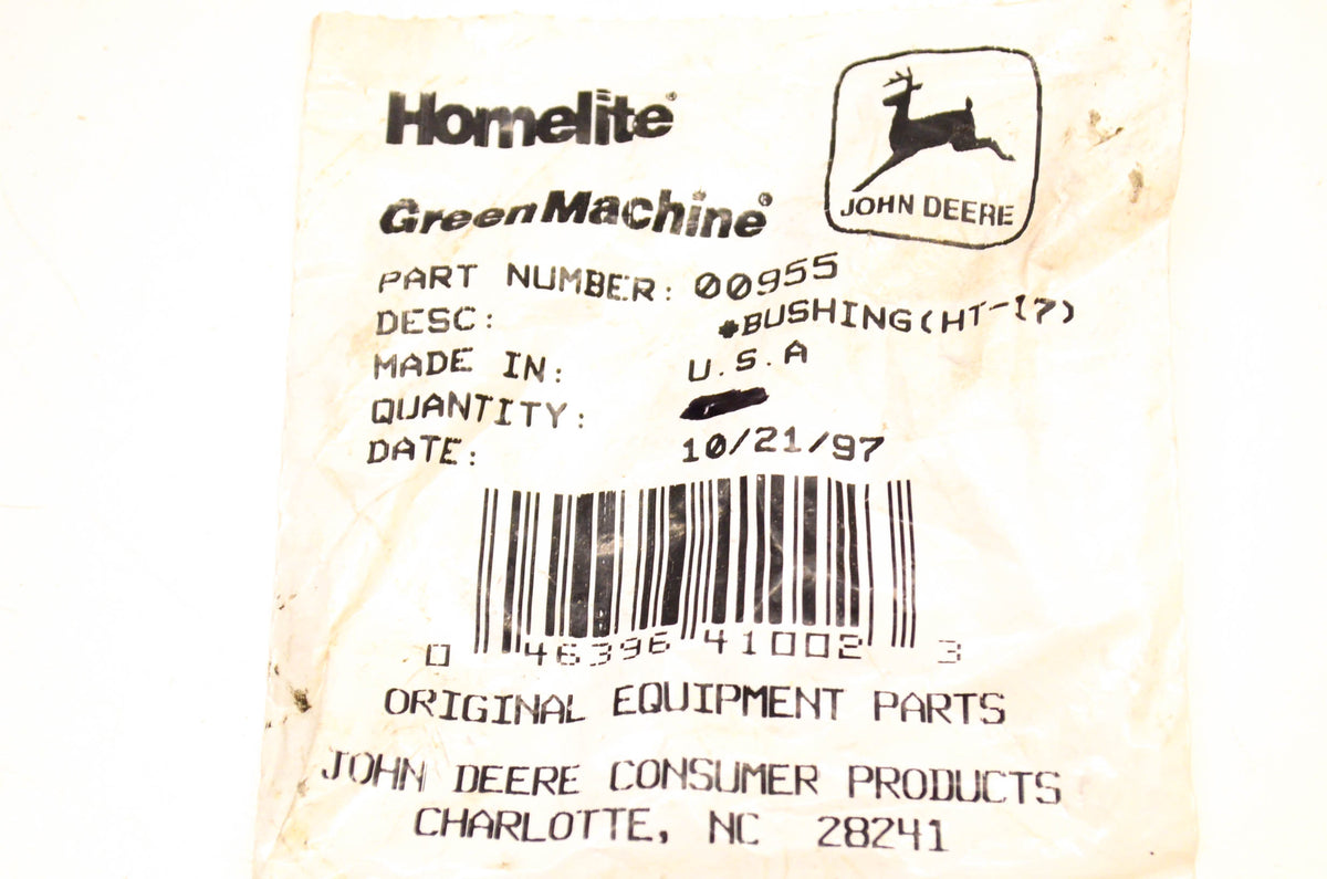 Homelite 00955 Bushing NOS