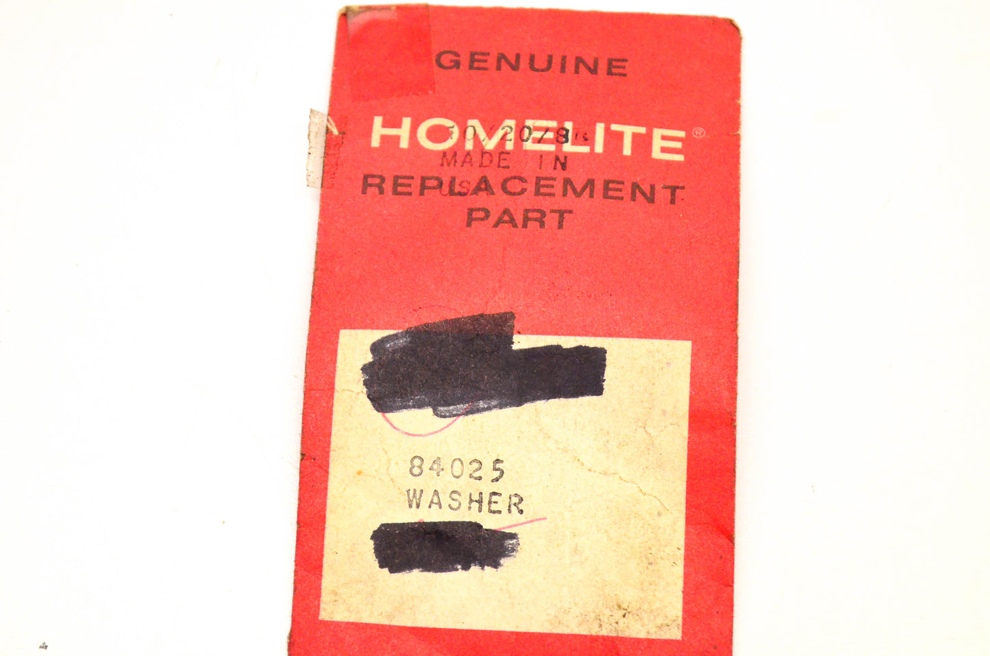 Homelite 84025 Washer NOS
