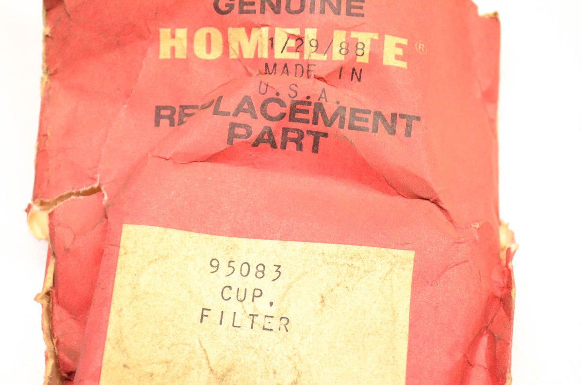 Homelite 95083 Filter Cup NOS