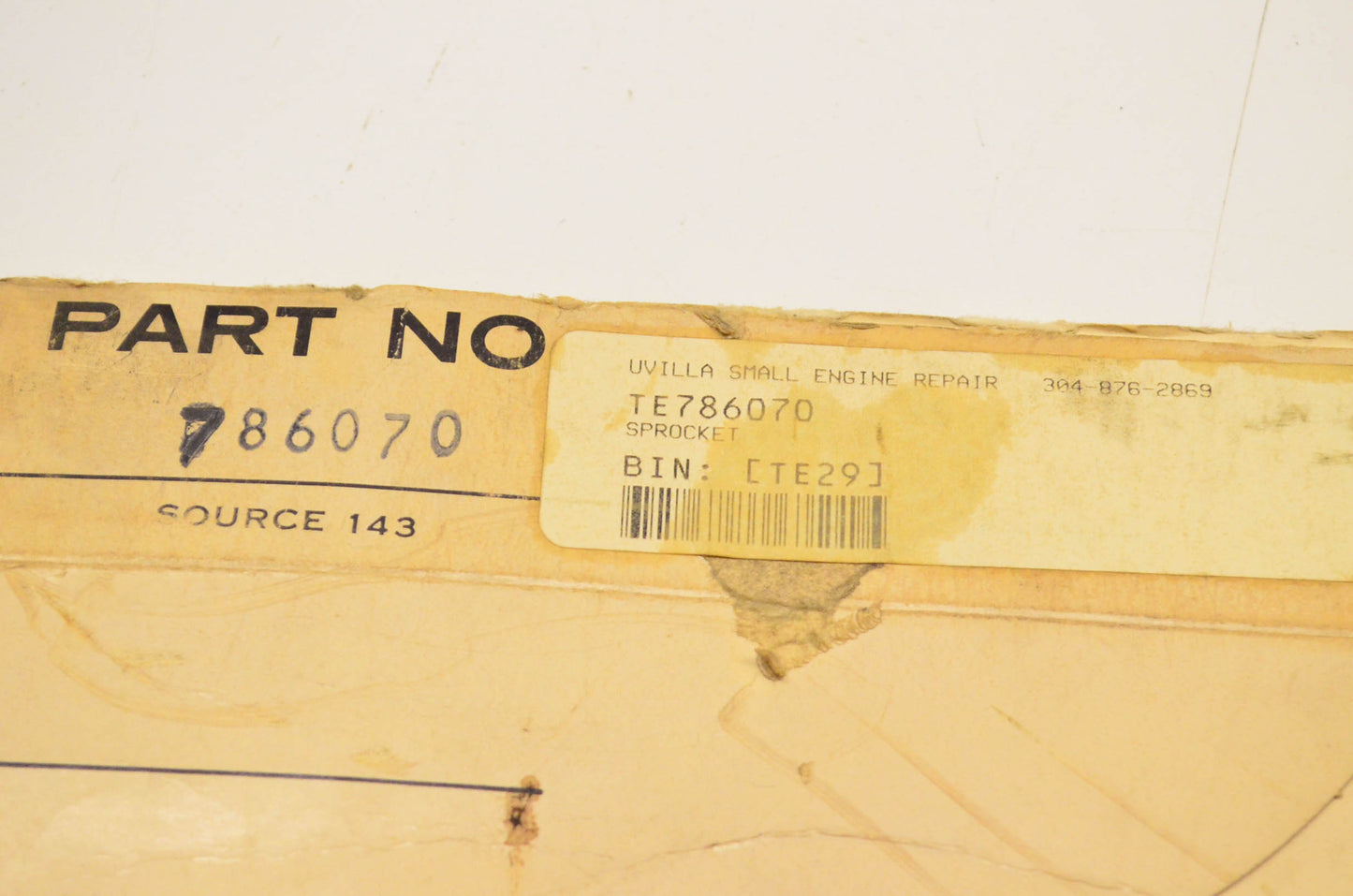 Tecumseh 786070 Sprocket NOS