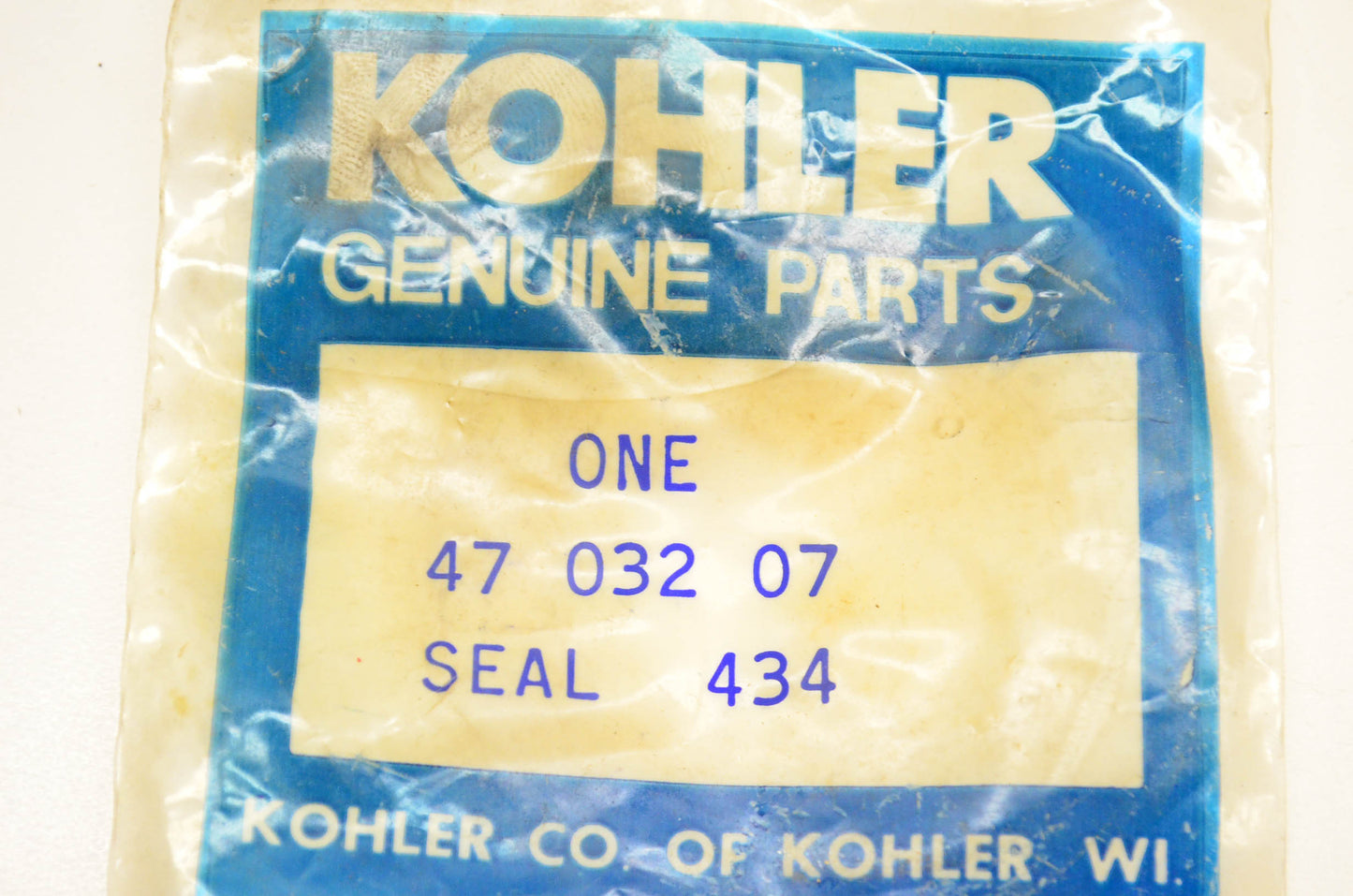 Kohler 47 032 07, 47-032-07 Oil Seal NOS