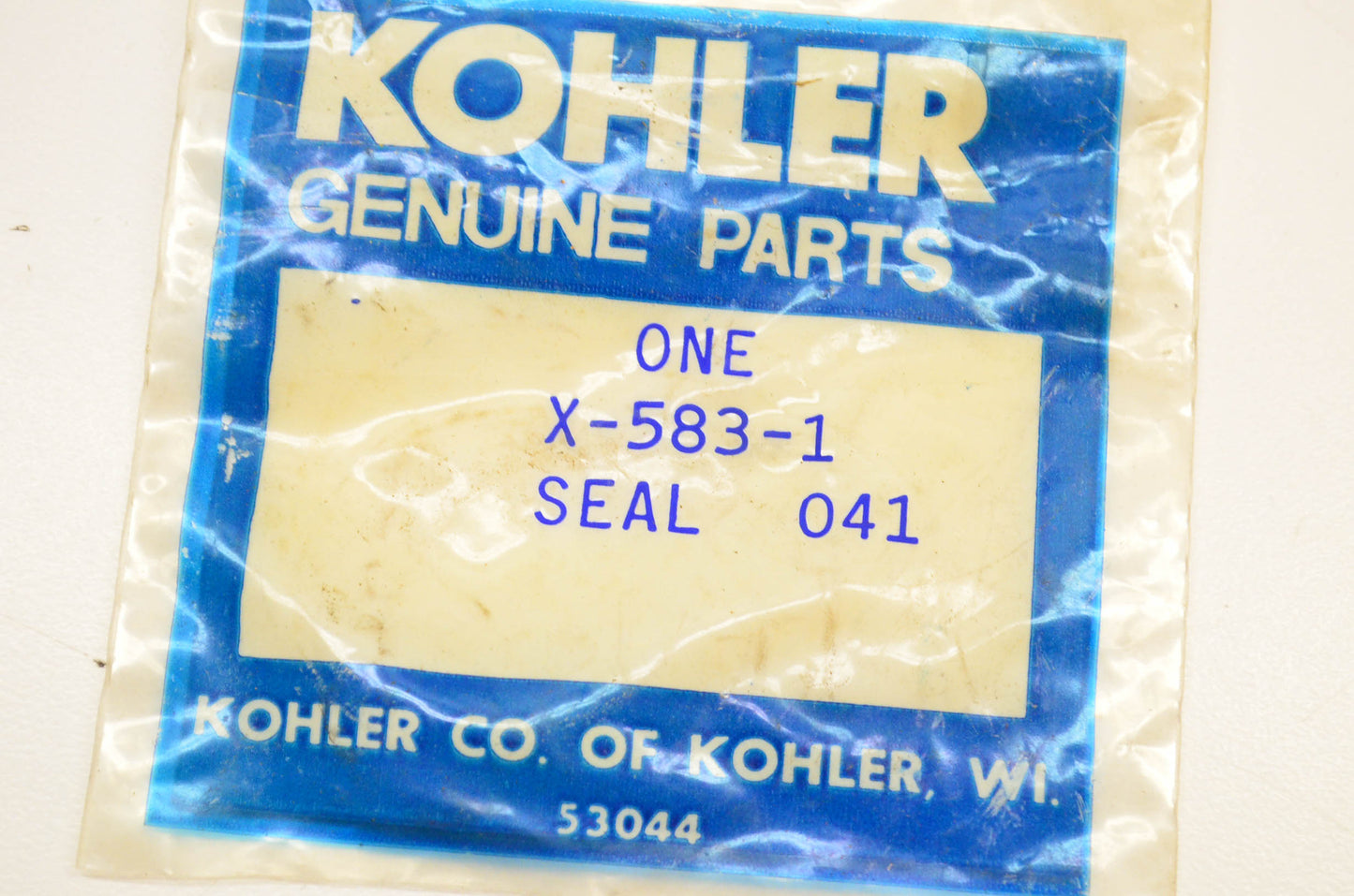 Kohler X-583-1 Seal NOS