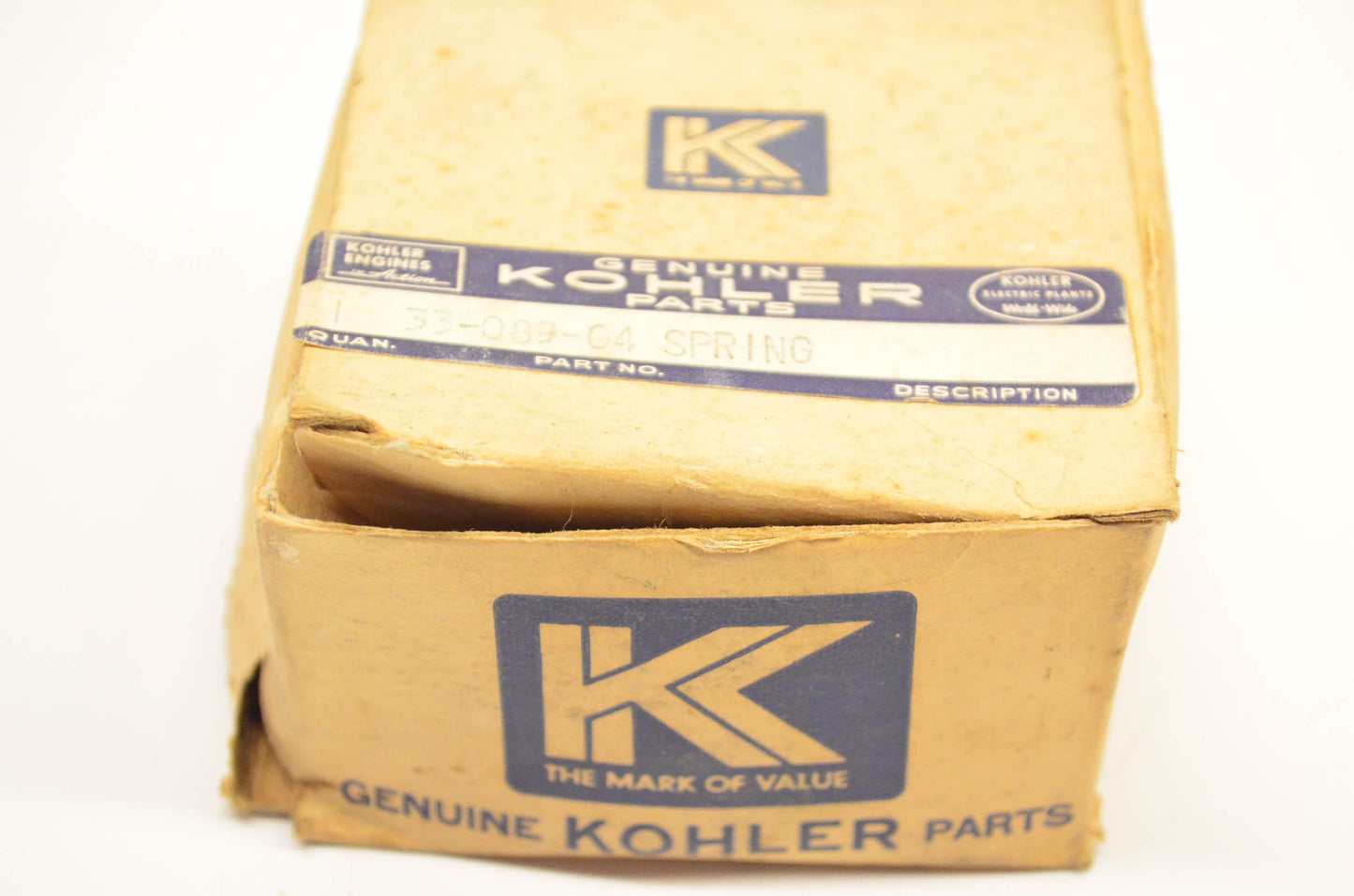 Kohler 33 089 04, 33-089-04 Recoil Starter Spring NOS