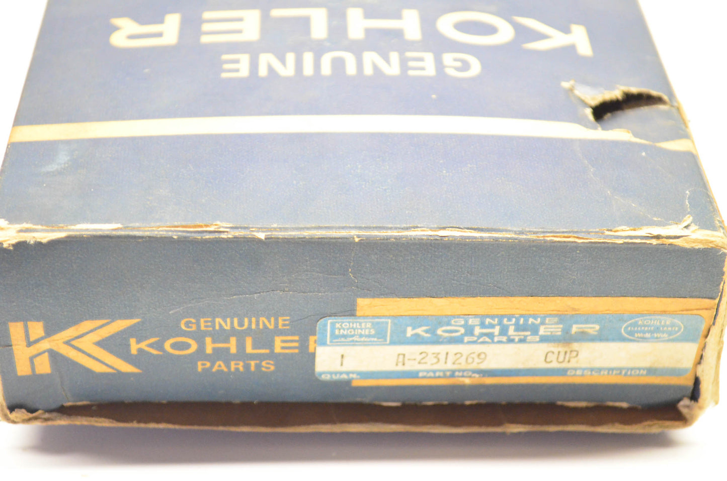 Kohler A-231269 Drive Cup Assembly NOS