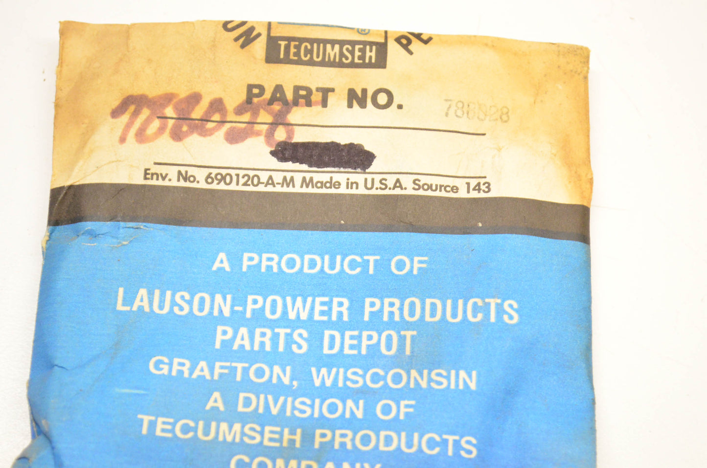 Tecumseh 788028 Gearbox Gasket NOS